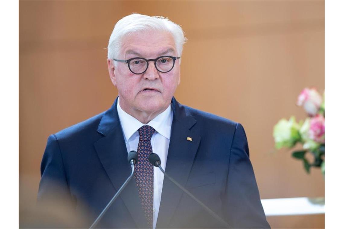 Wieder Regierungsflieger-Panne: Steinmeier flog Privatjet Frank-Walter Steinmeier. Foto: Sebastian Gollnow/Archivbild