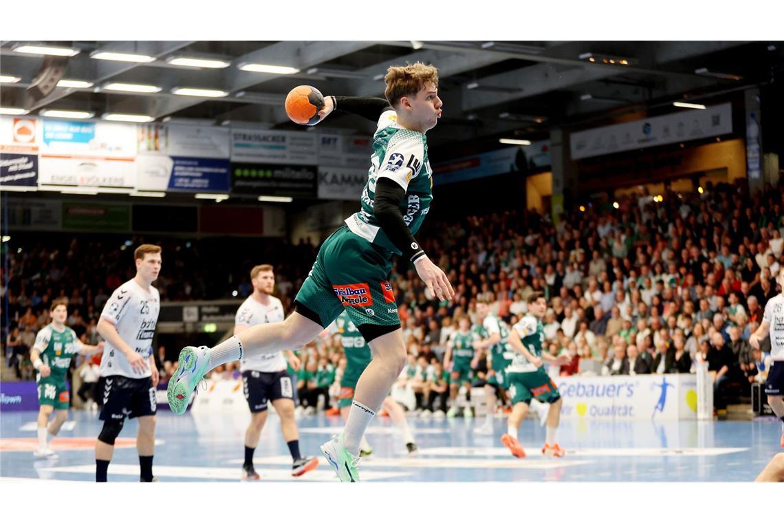Enttäuschung trotz Punktgewinn im Handballkrimi Franko Lastro vergibt die Riesenchance auf den Sieg.