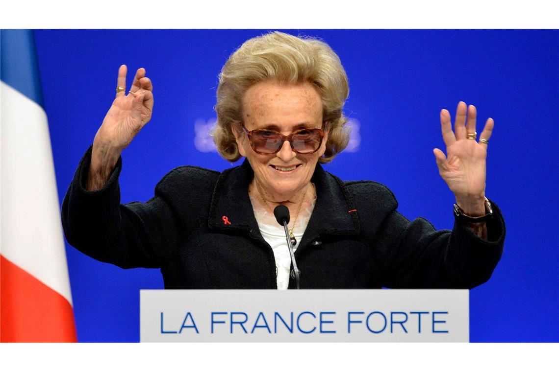 Frankreichs ehemalige First Lady Bernadette Chirac ist tot. (Archivbild)