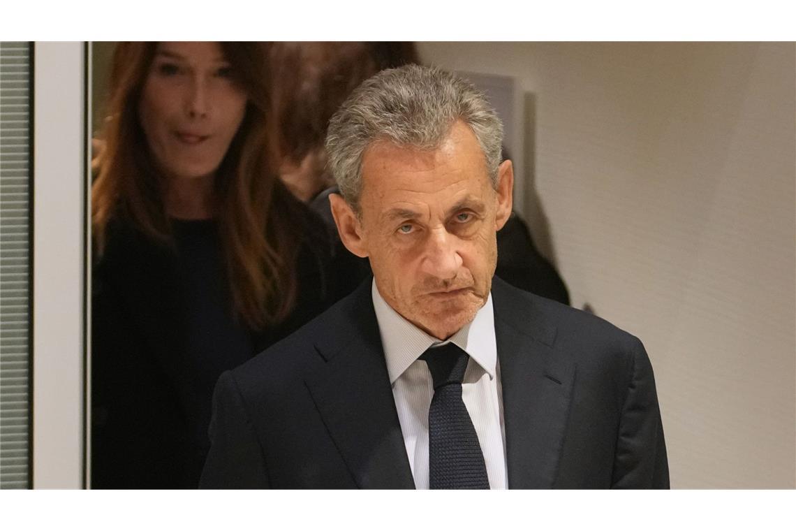 Frankreichs ehemaliger Staatschef Nicolas Sarkozy