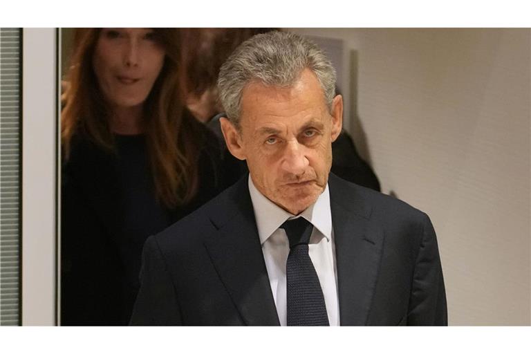 Frankreichs Ex-Präsident Sarkozy muss eine weitere Haftstrafe verbüßen. (Archivbild)