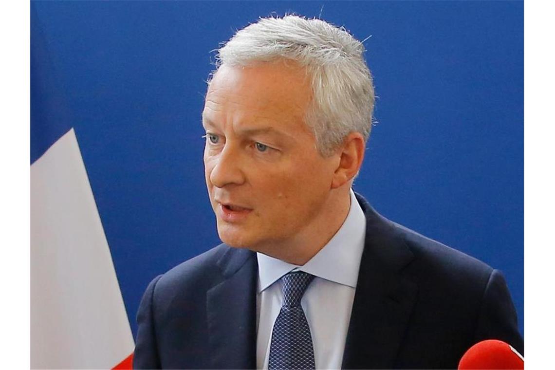 Frankreich fordert mehr Investitionen von Deutschland Frankreichs Finanzminister Bruno Le Maire: „Deutschland muss investieren, (...) je früher desto besser.“ Foto: Michel Euler/AP