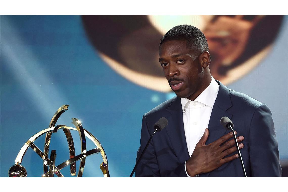 Bester der Welt? Franzosen machen Werbung für Dembélé Frankreichs Offensiv-Ass Ousmane Dembélé