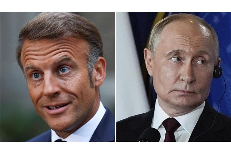 Frankreichs Präsident Macron bezeichnet Kreml-Chef Putin als „Raubtier“.