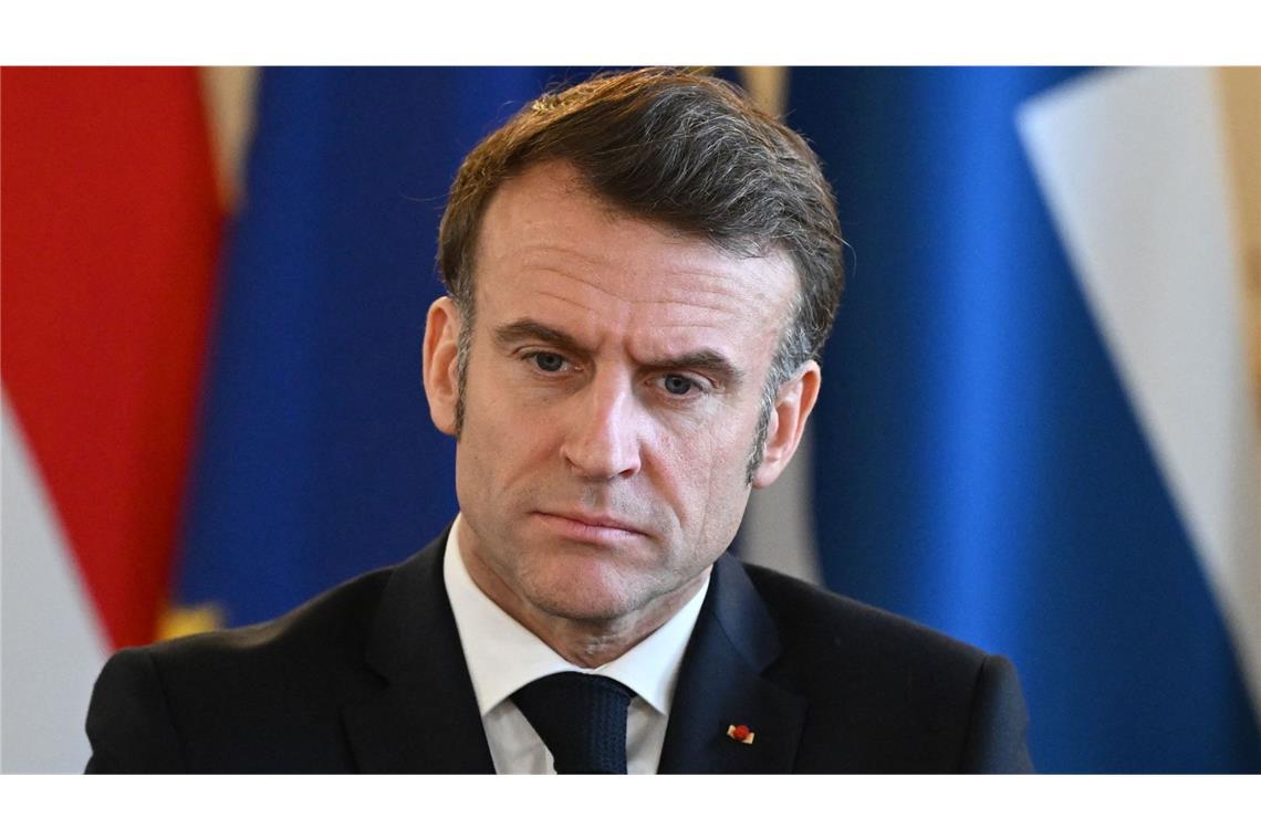 Außenminister Saar: Macron vorerst in Israel unerwünscht Frankreichs Präsident Macron will Palästina anerkennen. Israel reagiert darauf mit einer diplomatischen Eiszeit.