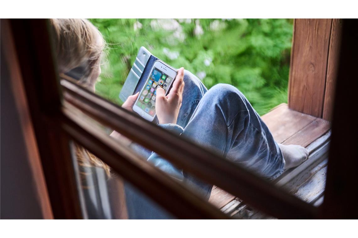 Frankreichs Präsident will ein Verbot sozialer Medien für Kinder und Jugendliche bis 15 Jahre zum nächsten Schuljahr. (Archivbild)