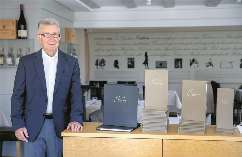 Franz Hafner hat das Einhorn wieder zu einer guten Adresse gemacht: 2012 hat der Unternehmer den traditionsreichen Landgasthof in Oppenweiler gekauft und saniert, im vergangenen Jahr kam auch noch ein Hotel mit 19 Doppelzimmern dazu. Foto: A. Becher