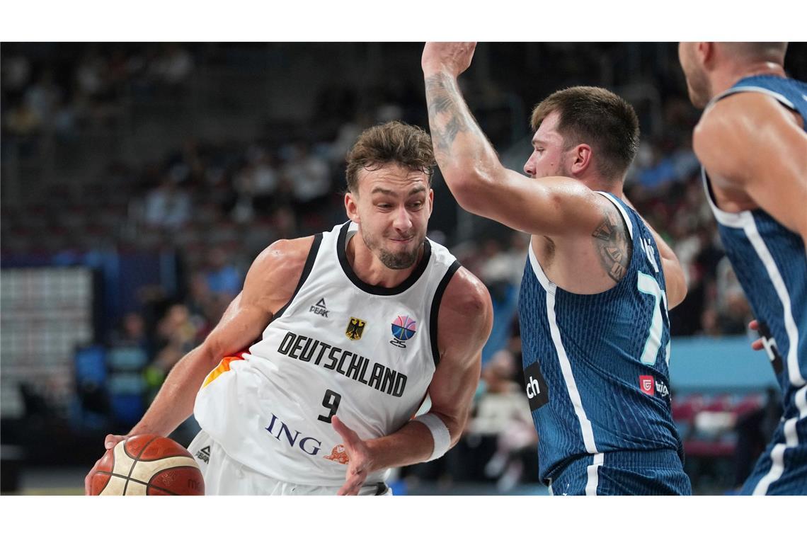Franz Wagner will mit Deutschlands Basketballern endlich wieder ein wichtiges Spiel gewinnen.