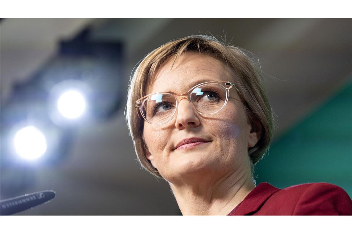 Grüne gehen im Ukraine-Konflikt auf Distanz zu Scholz Franziska Brantner, Bundesvorsitzende von Bündnis 90/Die Grünen