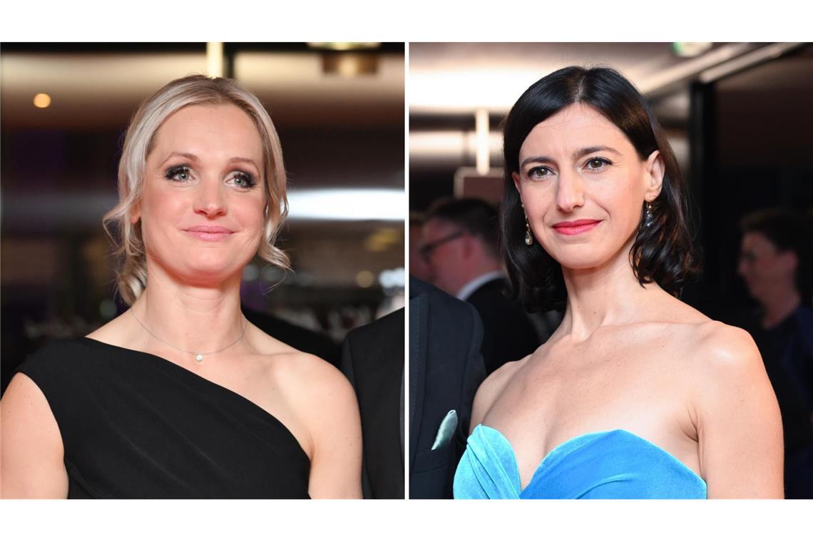 Franziska Hagel (links) und Flavia Zaka stehen neben ihren Ehemännern auch ein bisschen im Rampenlicht.