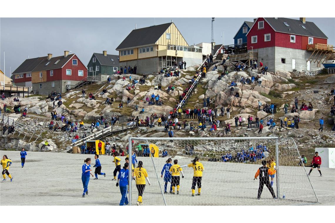 Frauenfußball in Grönland.