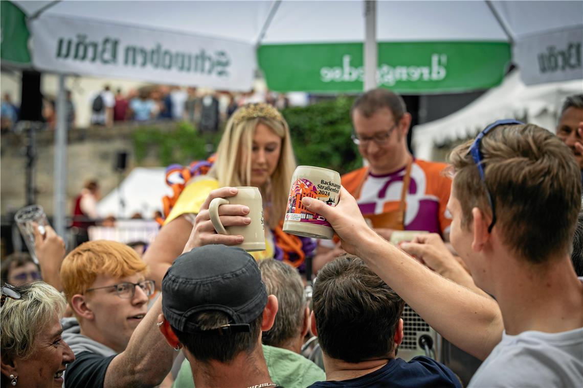 Freibier // 52. Backnanger Straßenfest, Eröffnungstag, Freitag