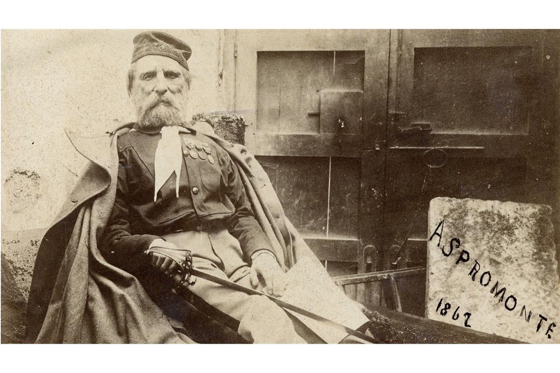 Freiheitskämpfer in Rente: Guiseppe Garibaldi im Jahr 1862.