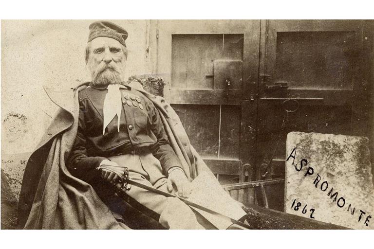 Freiheitskämpfer in Rente: Guiseppe Garibaldi im Jahr 1862.
