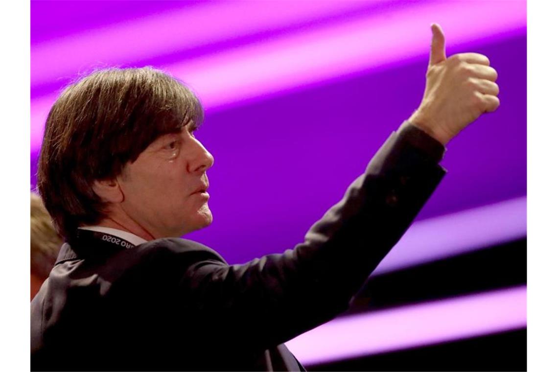 Freut sich auf die EM-Spiele in München: Bundestrainer Joachim Löw. Foto: Christian Charisius/dpa