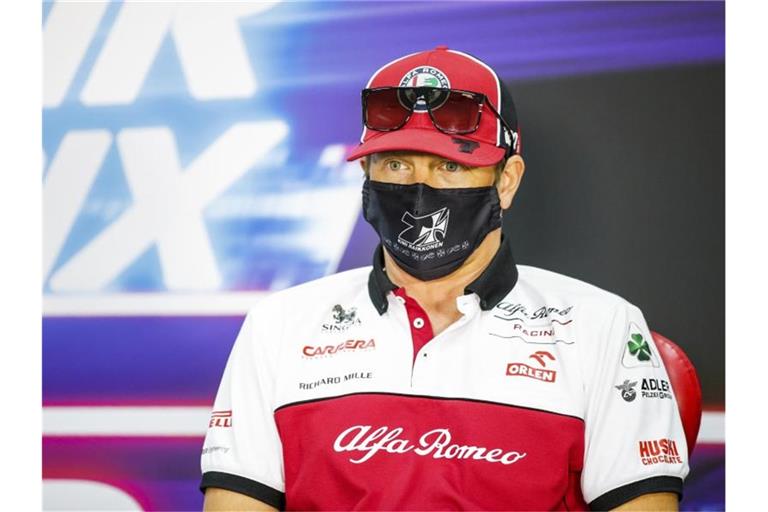 Freut sich auf Mick Schumacher in der Formel 1 und fuhr schon mit dessen Vater Michael: Kimi Räikkönen. Foto: Florent Gooden/Pool DPPI/AP/dpa