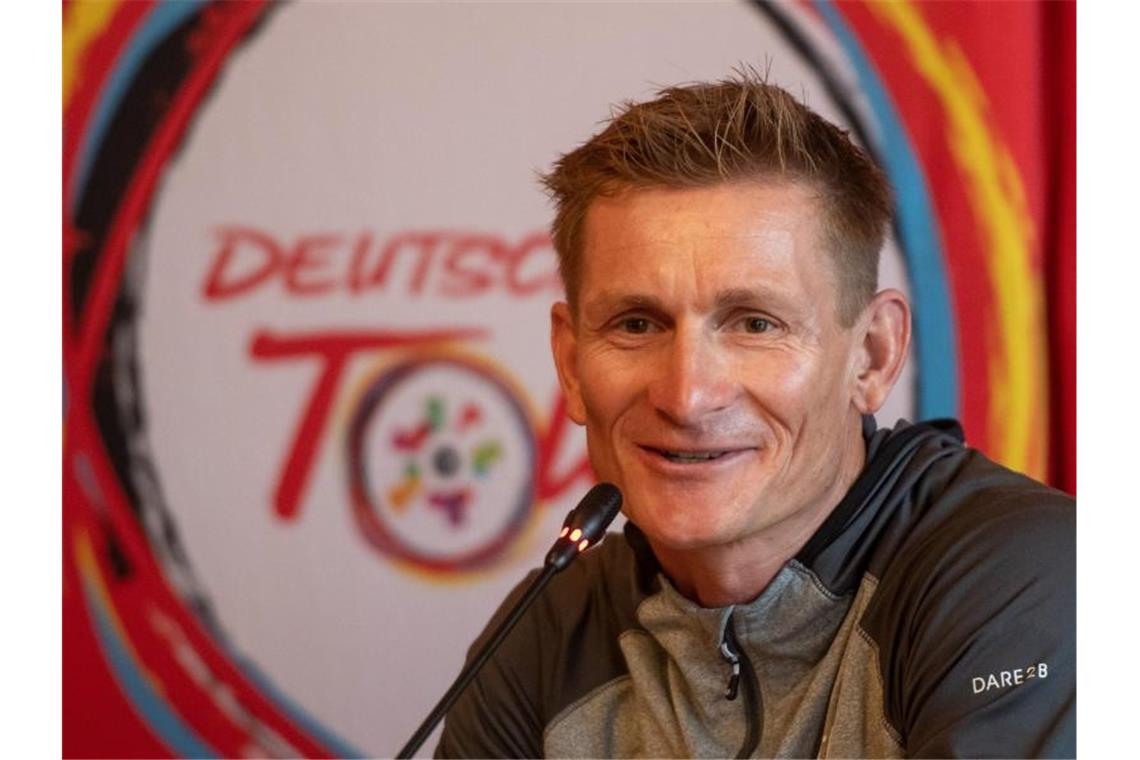 Freut sich auf sein Heimspiel beim Auftakt der Deutschland Tour: André Greipel. Foto: Bernd Thissen/dpa