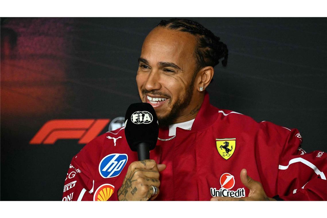 Rot – für Lewis Hamilton die Farbe der Sehnsucht
