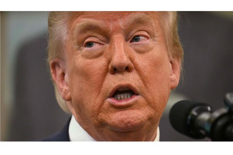 Freut sich über das Handelsabkommen mit Großbritannien: Donald Trump. (Archivbild)