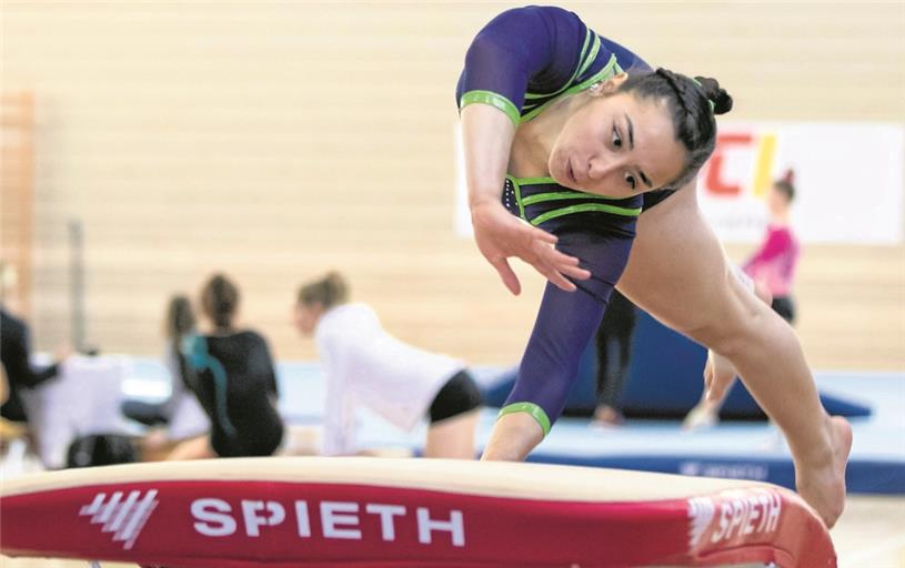 Freute sich über ein gutes Debüt und Rang fünf mit der TSG: Giuliana Galante. Foto: M. Spreter