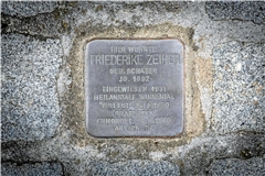 Friederike Zeihers Stolperstein ist am Etzwiesenberg zu finden. Foto: Alexander Becher