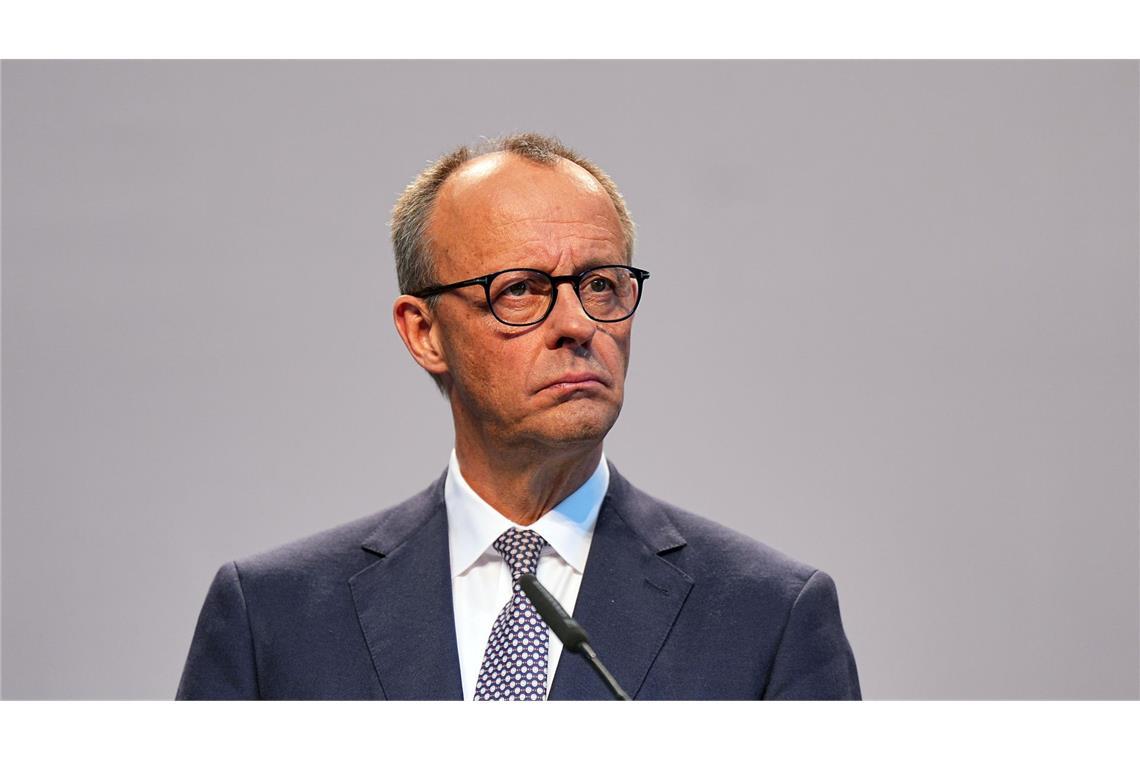 Merz hält Putin schwere Kriegsverbrechen in der Ukraine vor Friedrich Merz äußerte sich auch zur Frage, ob er weiterhin offen dafür ist, der Ukraine Taurus-Marschflugkörper zu liefern. (Archivbild)