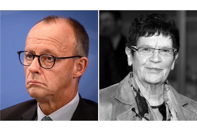Friedrich Merz (CDU) hat die verstorbene ehemalige Bundestagspräsidentin Rita Süssmuth als „große Politikerin“ gewürdigt.