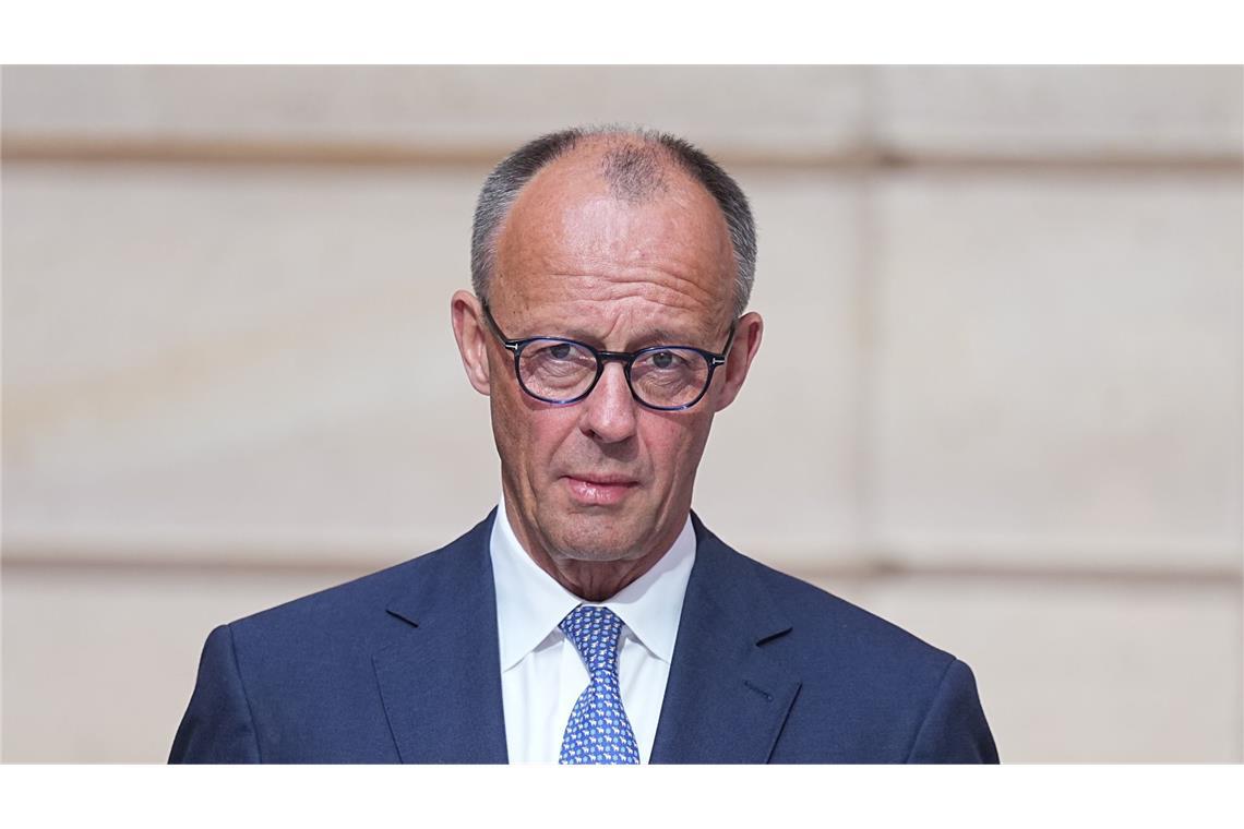 Bundeskanzler: Sicherheit von Israel ist Staatsräson Friedrich Merz, der neue Bundeskanzler (Archivbild).