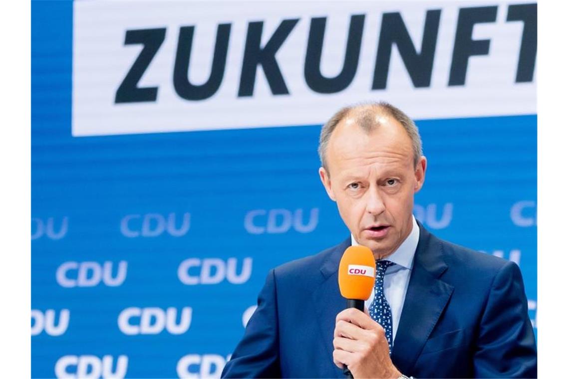 CDU-Vorsitz - Nominierung von Merz am Montag geplant