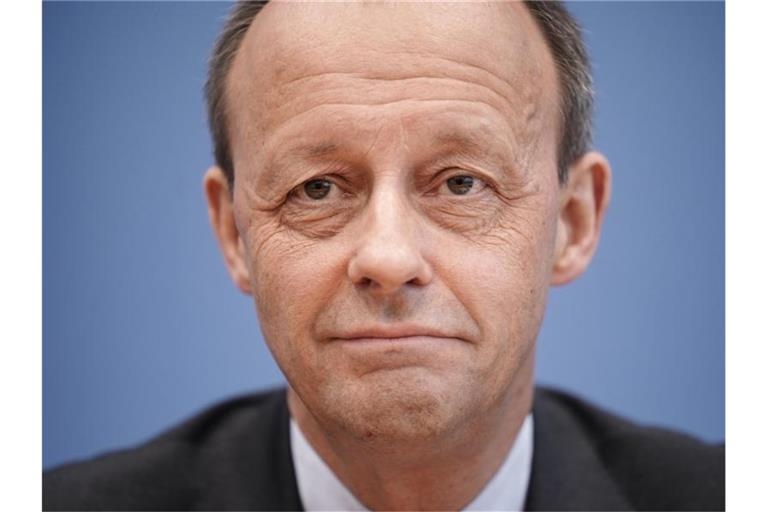 Friedrich Merz Ende Februar während einer Pressekonferenz in Berlin. Foto: Michael Kappeler/dpa