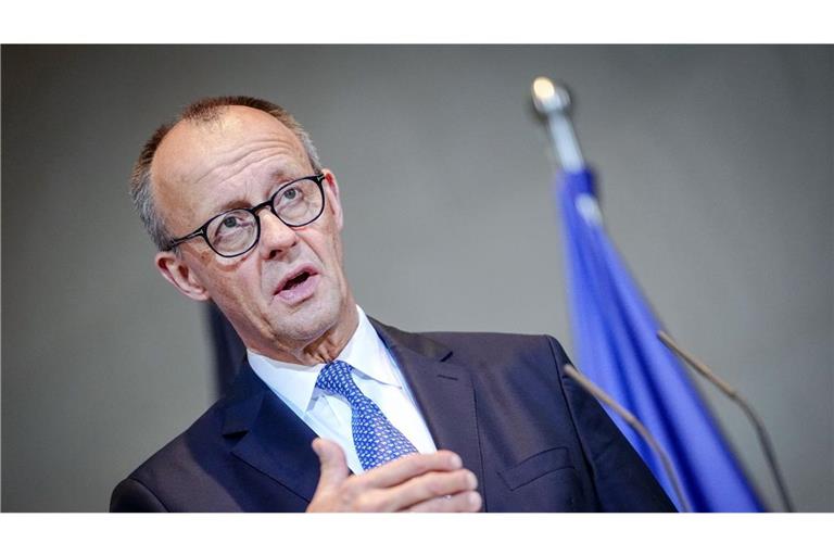 Friedrich Merz erwartet die Abstimmung am Freitag.
