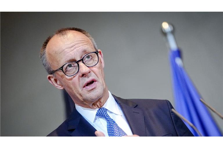 Friedrich Merz erwartet die Abstimmung am Freitag. (Archivbild)