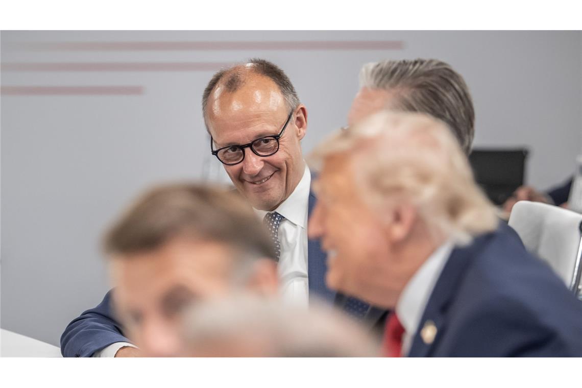 Friedrich Merz fand die Zusammenarbeit mit US-Präsident Trump konstruktiv und persönlich in Ordnung.
