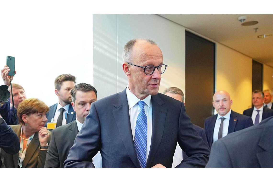 CDU-Sozialflügel spricht von Katastrophe für Deutschland Friedrich Merz ist bei der Kanzlerwahl überraschend gescheitert.