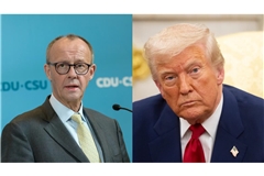 Friedrich Merz (l.) und Donald Trump treffen heute in Washington aufeinander.