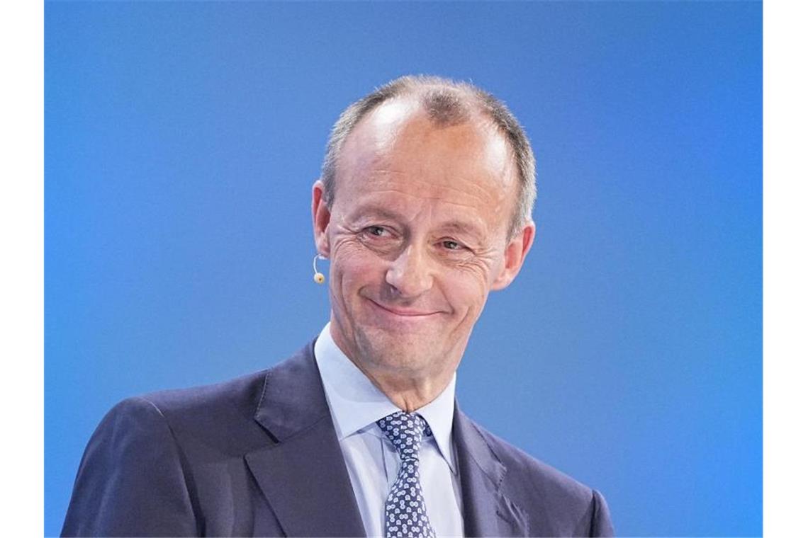 Merz: Keine Achsenverschiebung der Union mit mir als Chef Friedrich Merz nimmt zum dritten Mal in Folge Anlauf auf das Amt des CDU-Parteichefs. Foto: Michael Kappeler/dpa