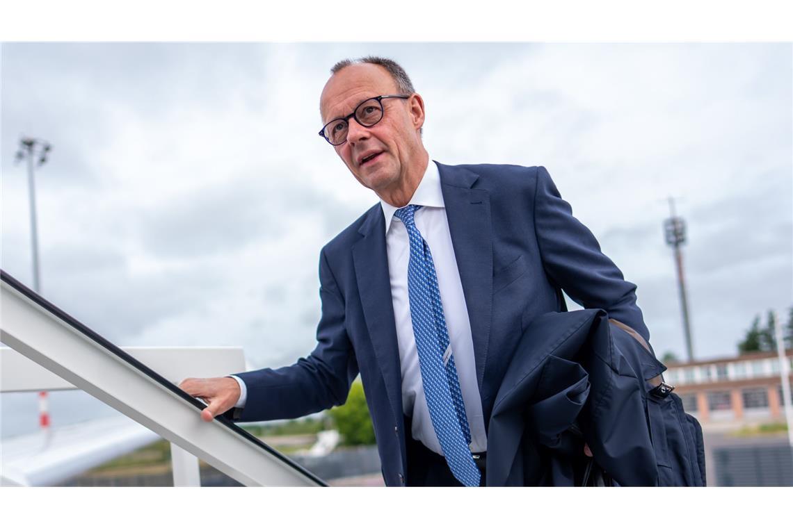 Friedrich Merz trifft Donald Trump Friedrich Merz reist am Mittwoch in die USA zu einem Treffen mit dem US-Präsidenten.