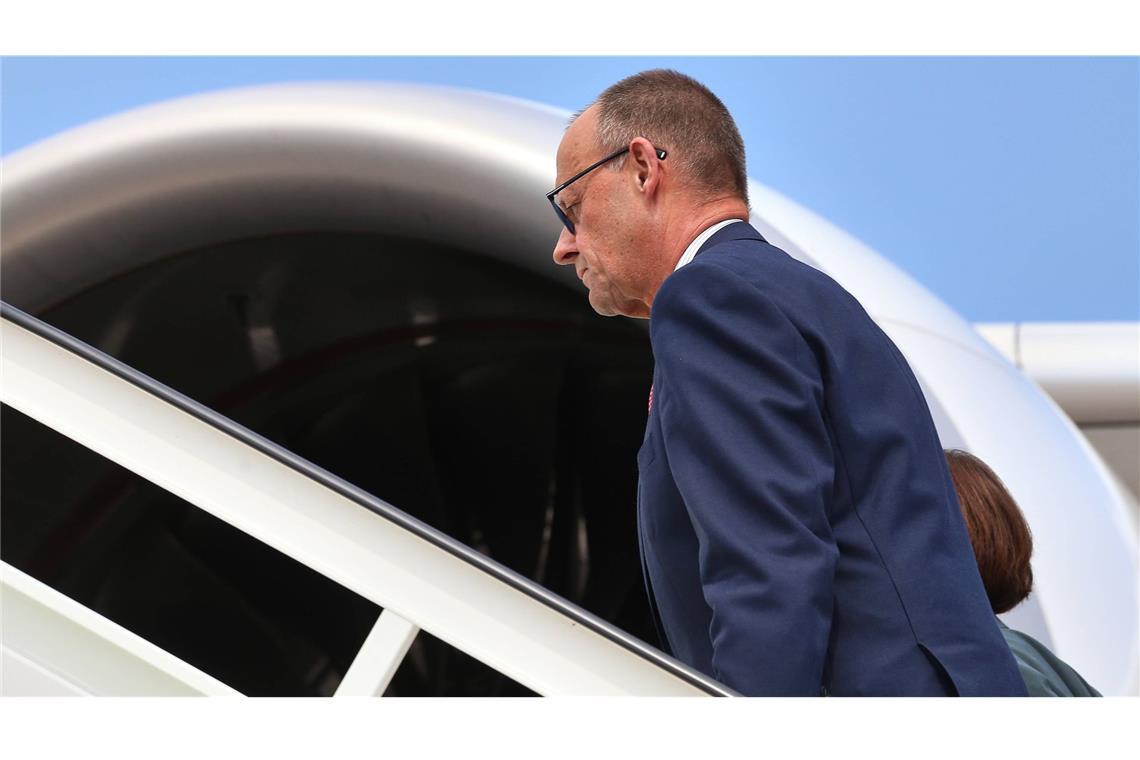 Merz besucht Erdogan: Gaza-Konflikt im Mittelpunkt des Treffens Friedrich Merz reist am Mittwoch zum Antrittsbesuch nach Ankara (Archivbild).