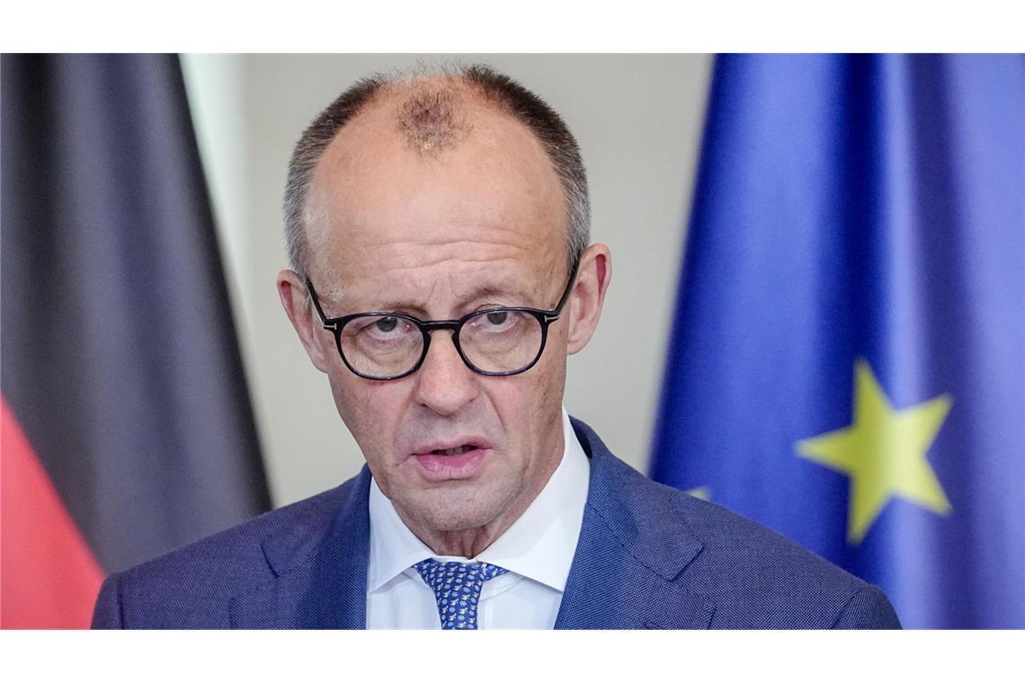 Friedrich Merz und die Regierungschefs anderer europäischer Länder warnen Donald Trump nach dessen Ankündigung von neuen Zöllen.