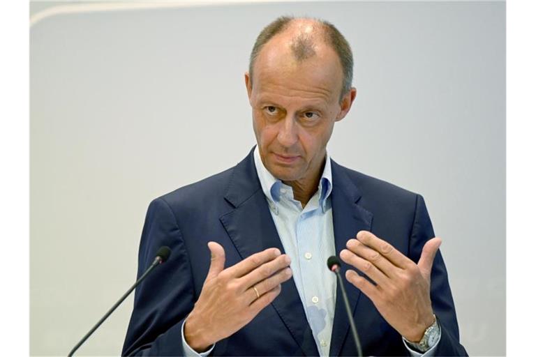 Friedrich Merz will keine Kampfabstimmung auf einem Bundesparteitag mehr. Foto: Bernd Weißbrod/dpa
