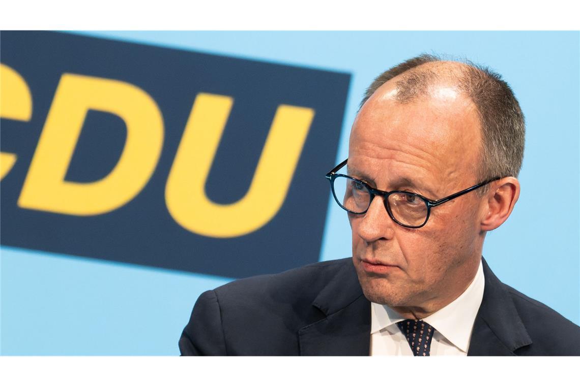 Friedrich Merz wird am Sonntag genau nach Baden-Württemberg schauen.