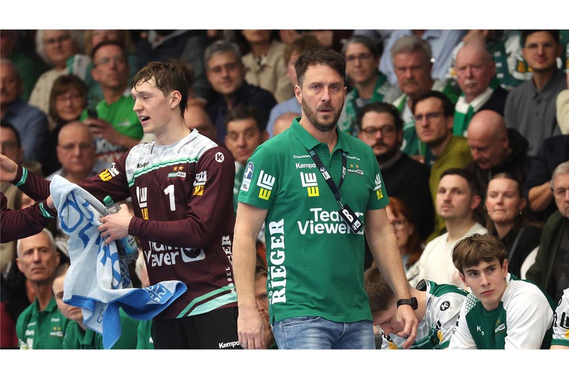 Frisch-Auf-Coach Ben Matschke: Gefühlte Niederlage.