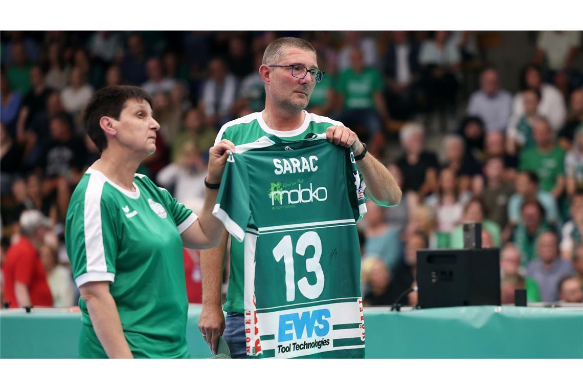 Frisch-Auf-Fan-Club erinnert an den erkrankten Ex-Spieler Josip Sarac.