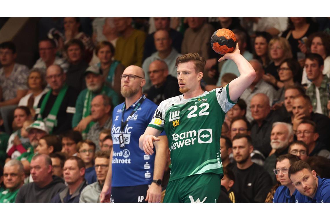 Frisch-Auf-Linkshänder Erik Persson.