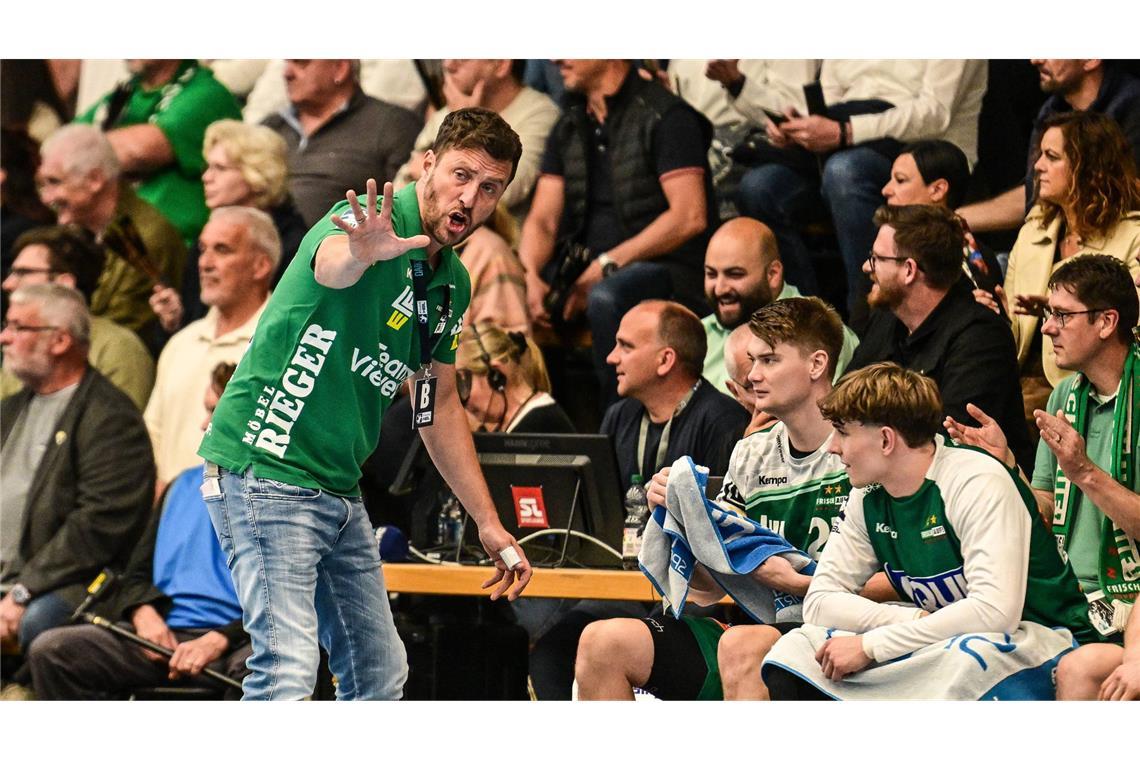 Frisch-Auf-Trainer Ben Matschke.