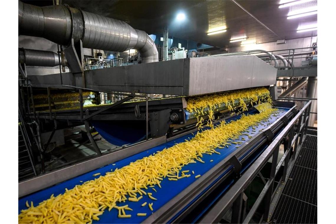 Frittenland Belgien: Kartoffelindustrie in der Krise Fritten sind in Belgien so etwas wie in Deutschland Sauerkraut, Brat- und Currywurst und Döner zusammen: ein identitätsstiftendes Nationalgericht. Foto: Dirk Waem/BELGA/dpa