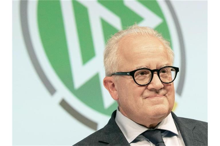 Fritz Keller ist am 5. Januar genau 100 Tage im Amt. Foto: Boris Roessler/dpa