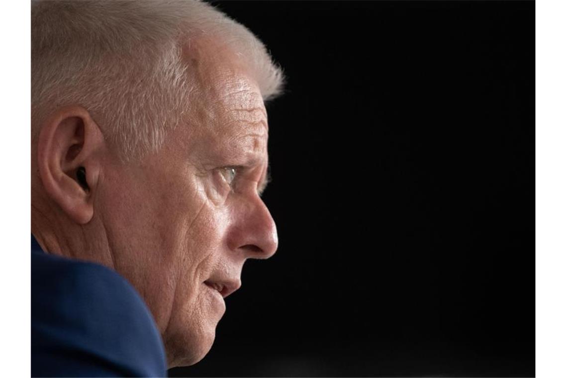 Autos raus? Debatte um Verkehr in Innenstädten Fritz Kuhn (Grüne) Oberbürgermeister von Stuttgart, im Interview mit der Deutschen Presse-Agentur (dpa). Foto: Marijan Murat/dpa