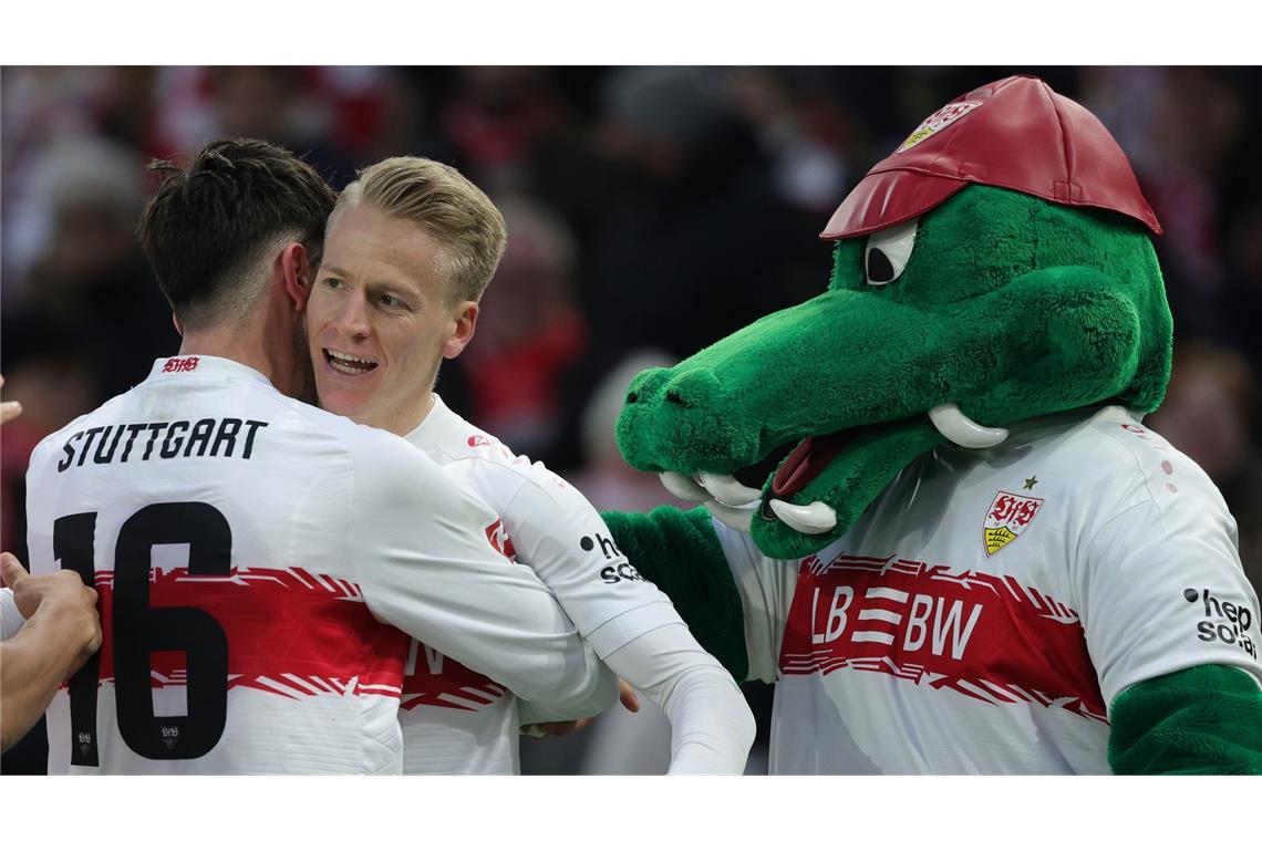 Fritzle bedarf eigentlich keiner Vorstellung. Das Maskottchen des VfB ist in Stuttgart und darüber hinaus Kult. Benannt ist es übrigens nach der VfB-Legende Fritz Walter.