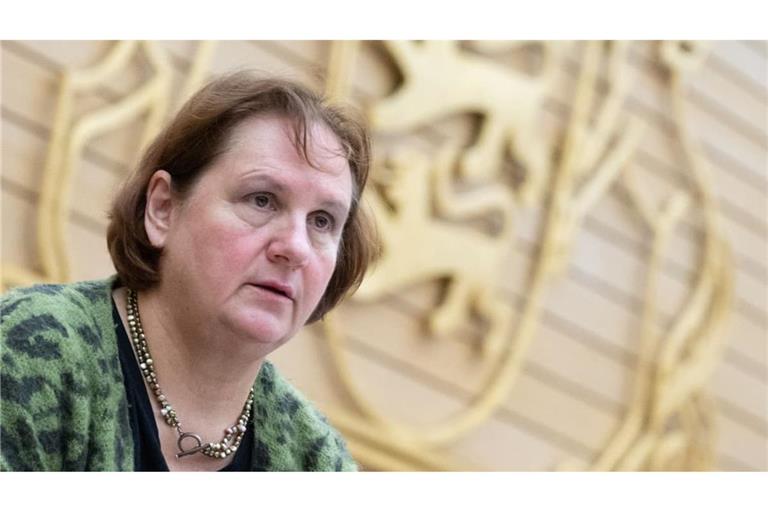 Früher für Schulen zuständig, jetzt für Wohnungsbau: Grünen-Ministerin Theresa Schopper